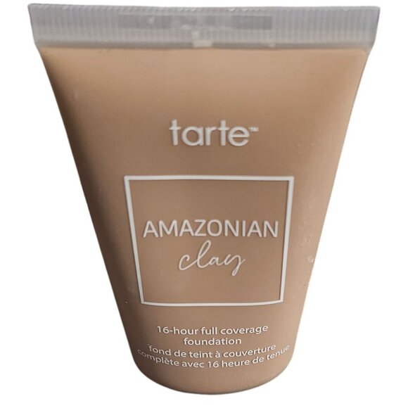 Tarte Amazonian Clay 16-Hour Full Coverage Foundation Tan Deep Sand 50ml Bamboo - Picture 2 of 4